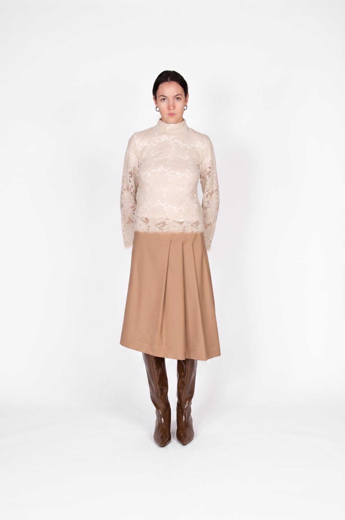 Blusa in pizzo