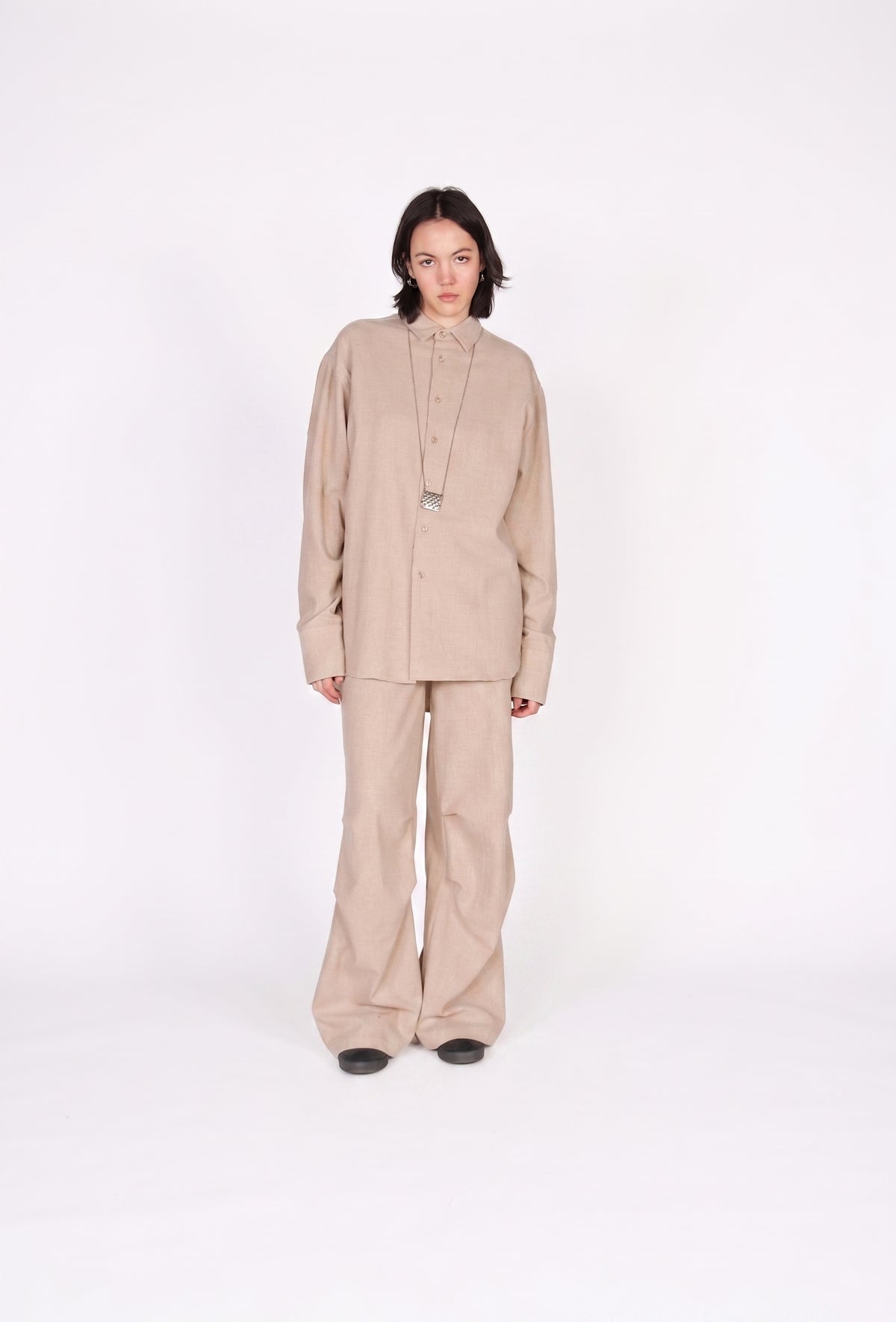 Camicia Over in flanella