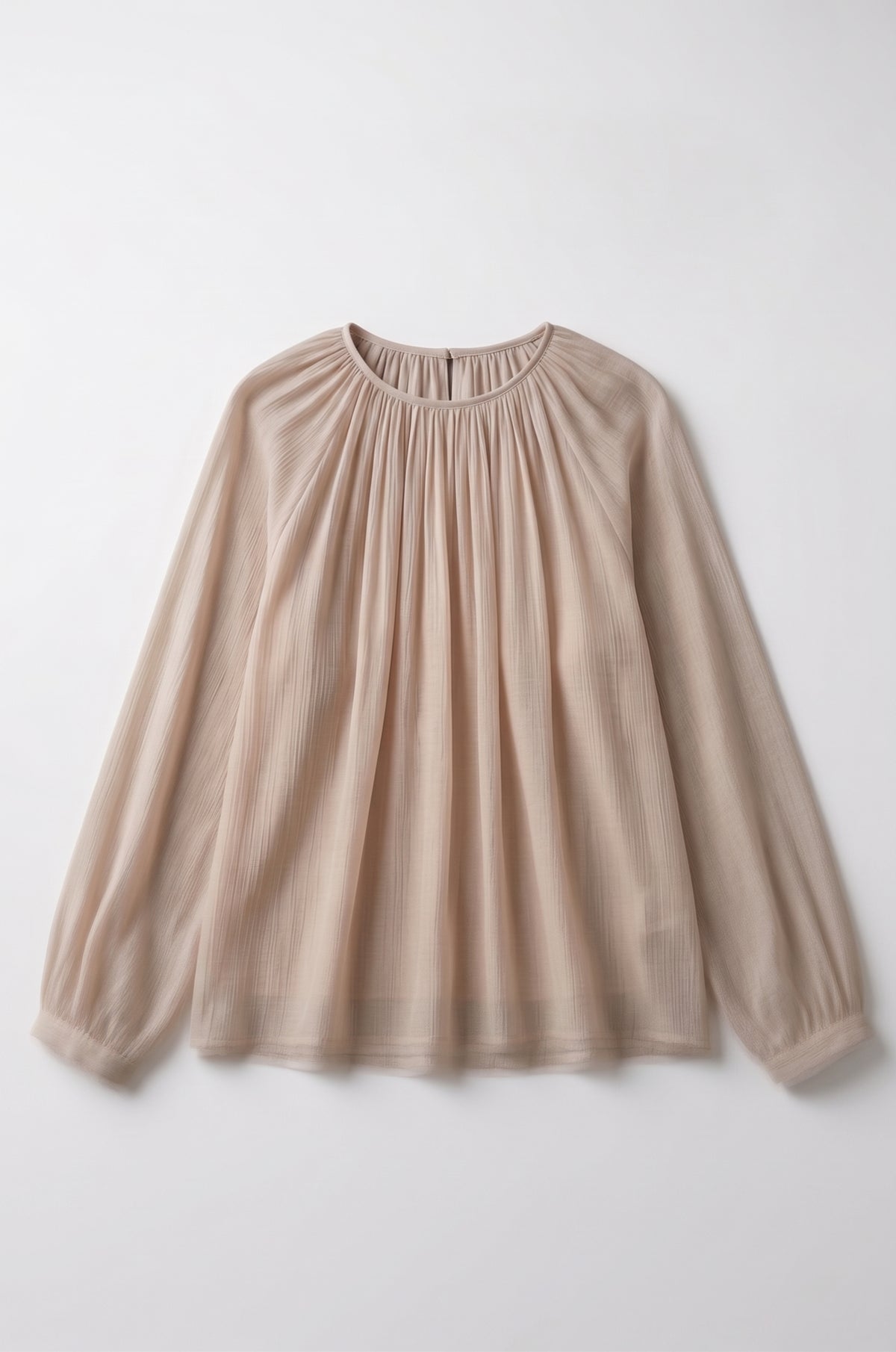 Blusa con arricci-3