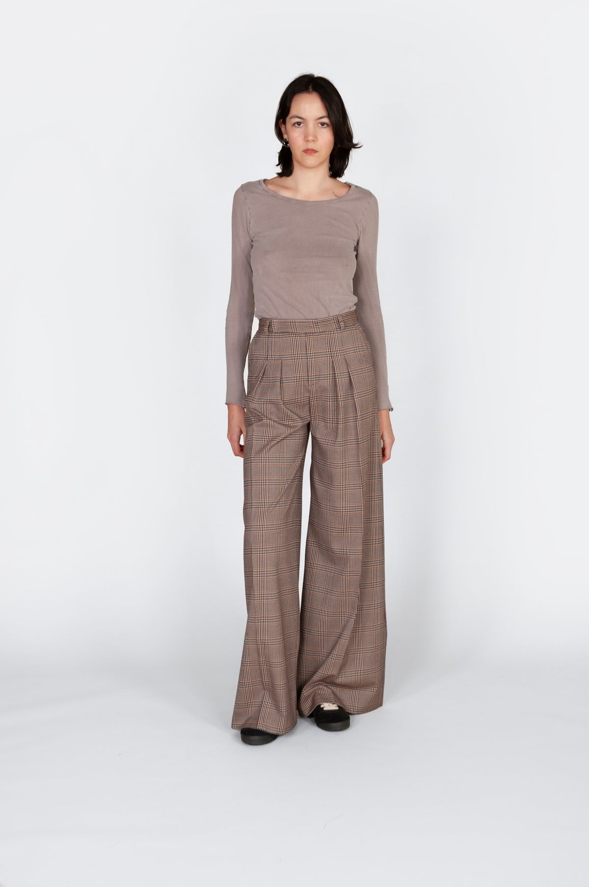 Pantalone wide leg