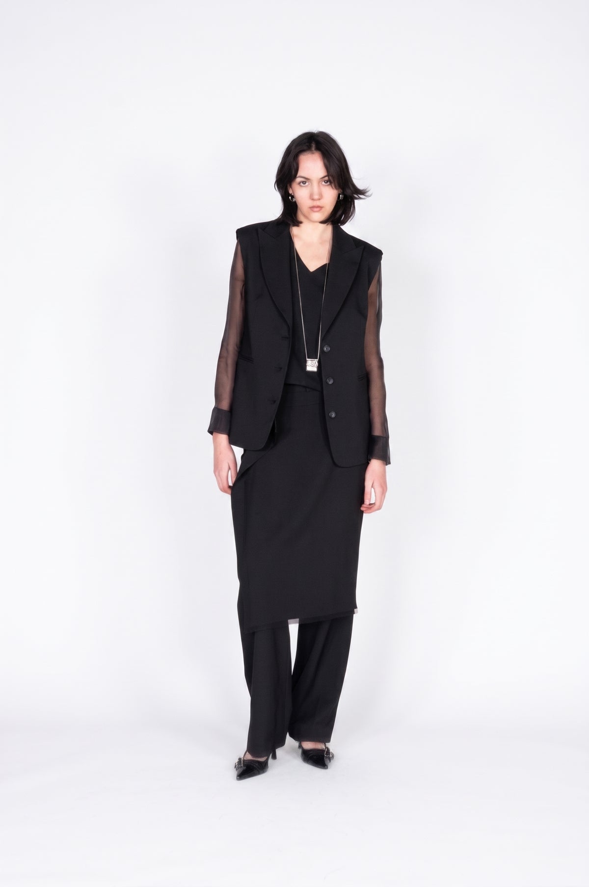 Pantalone con pannello