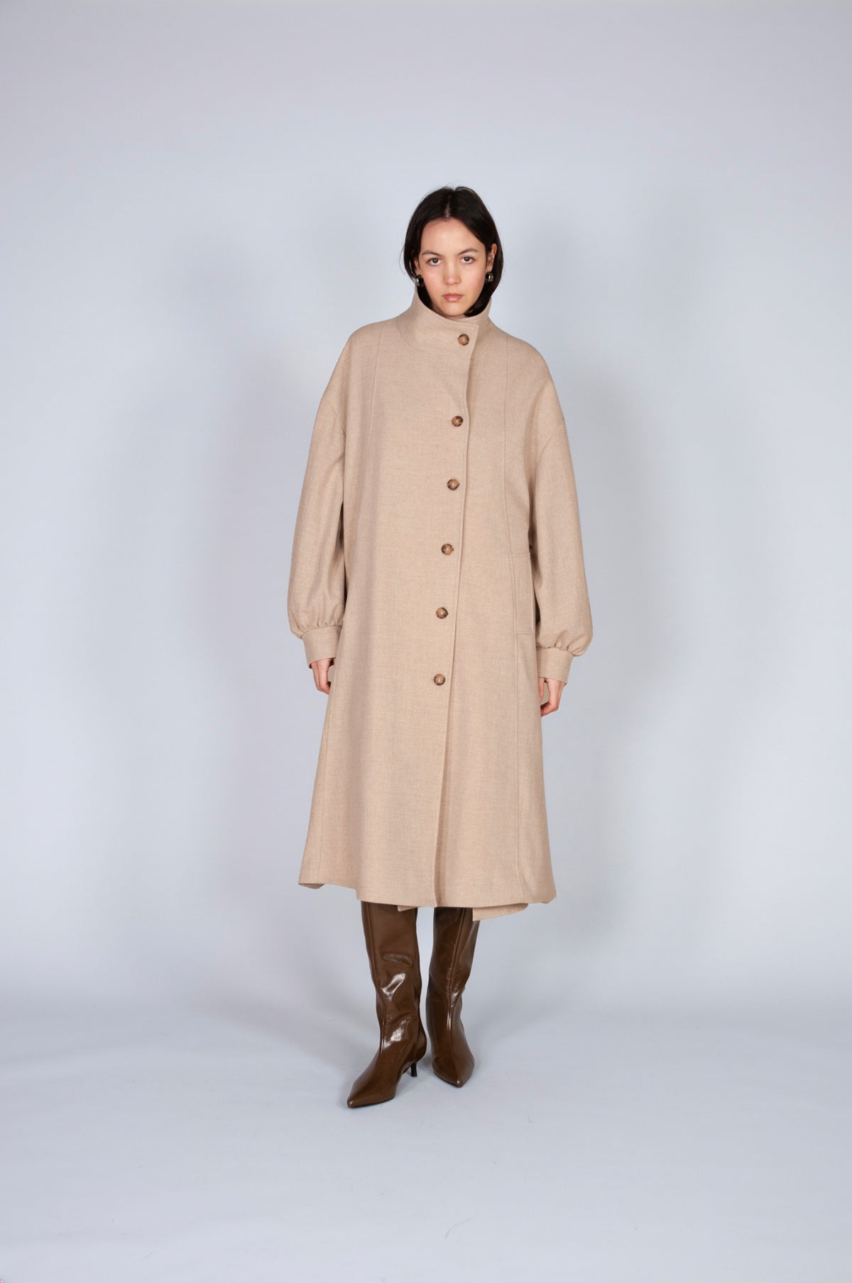 Cappotto flanella